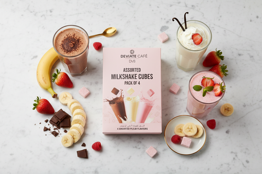 Cubes to milkshake 🤤